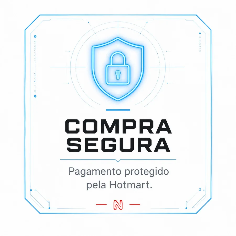 Compra segura - pagamento protegido pela Hotmart