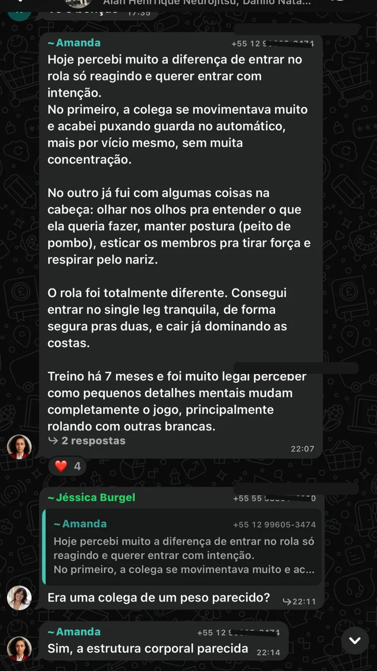 Print de prova social Neuro-Jitsu 8