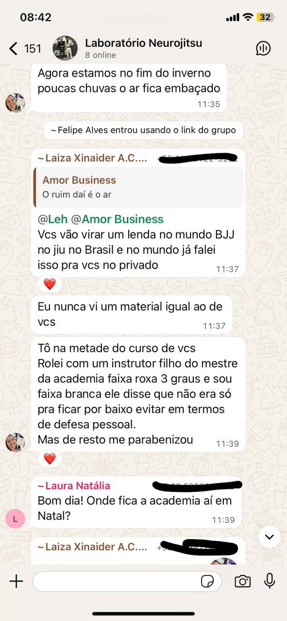 Print de feedback: Eu nunca vi um material igual ao de vocês.